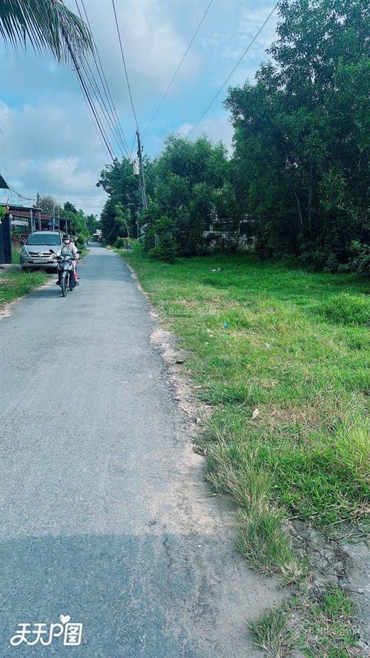 Bán đất 141.3m2 thổ cư (8x17,6m) mặt tiền đường nhựa 1 sẹc đường hoà hưng 3 an hoà trảng bàng 880tr