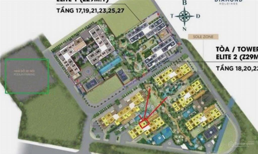 Chính chủ gửi bán căn hộ 62m2 2pn 2vs tầm view đẹp nhì gđ1 lumi hanoi capitaland nam từ liêm