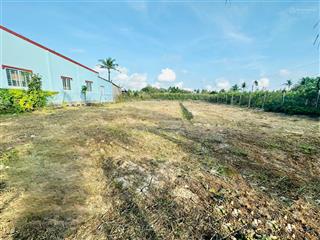 Bán đất chính chủ 978.2m2  2 mt đường liên xã, gần ubnd xã long thới, chợ lách, bến tre