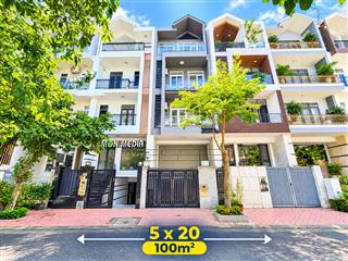 Cho thuê nhà phố full nội thất kdc him lam chỉ 45 triệu/tháng có 5pn,  0989 866 ***