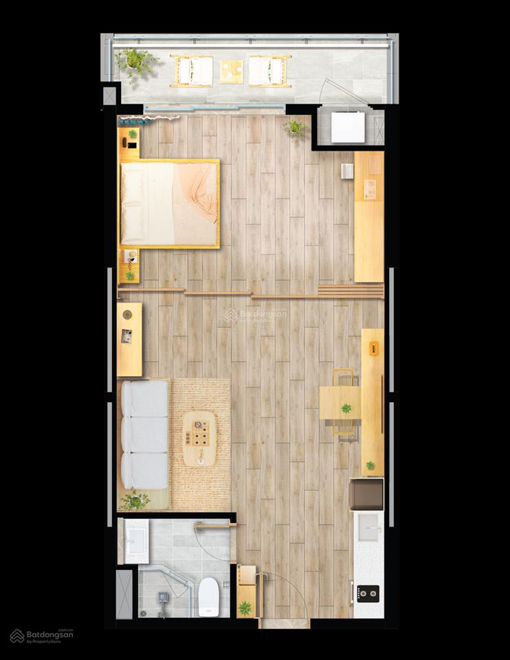 Căn hộ trung tâm ttc phía trên aeon đà nẵng chỉ 2,4 tỷ/ 47m2 nhận nhà ngay.