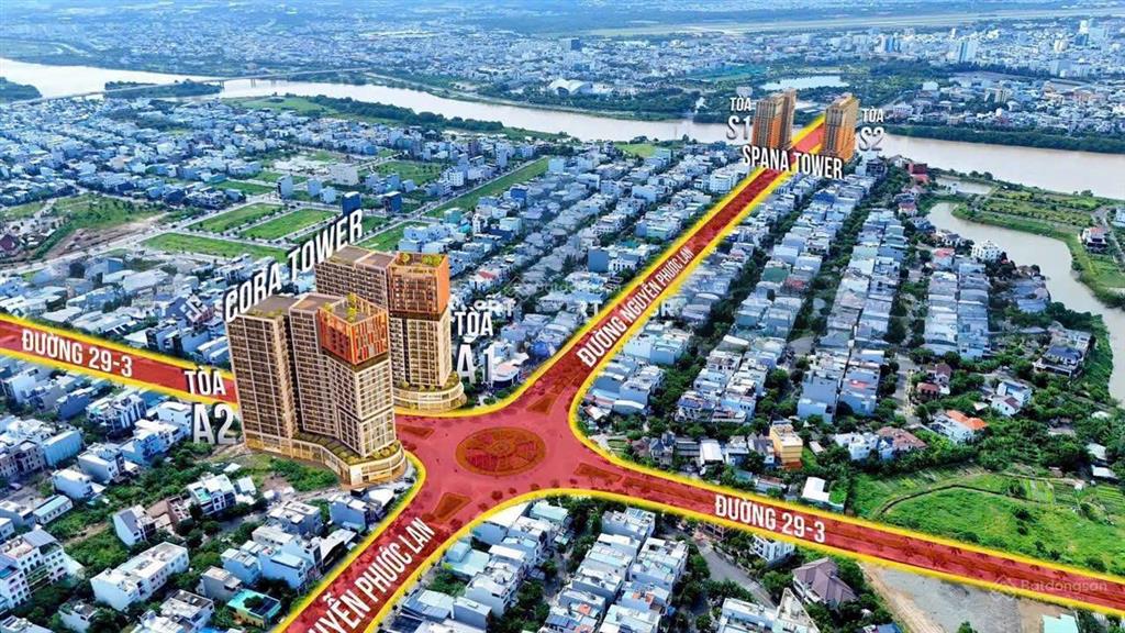 2,5 tỷ/ căn hộ 54,2m2 trung tâm hoà xuân  sun cora  ký hđmb ngay