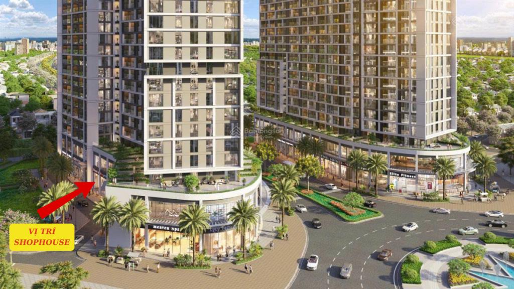 4,4 tỷ sở hữu shophouse sun cora  đường nguyễn phước lan và 29/3