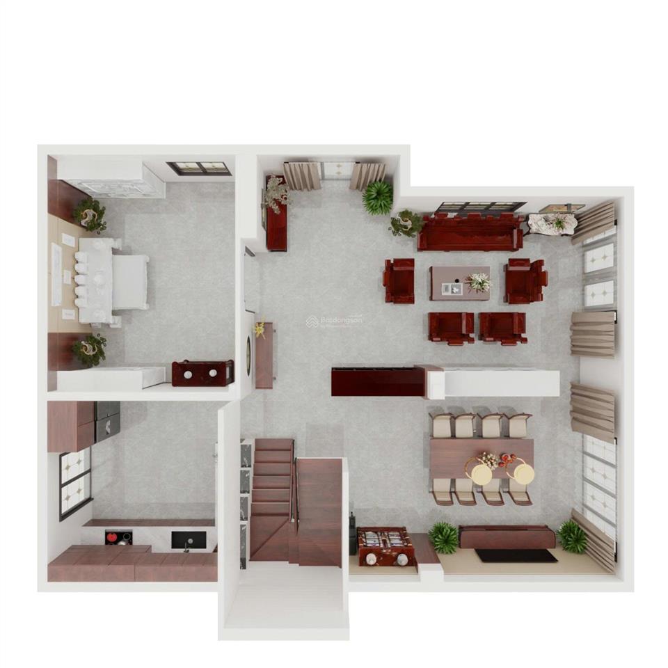 Bán biệt thự p. an khánh (bình an cũ)  186m2  ngang 12m  giá 50 tỷ tl