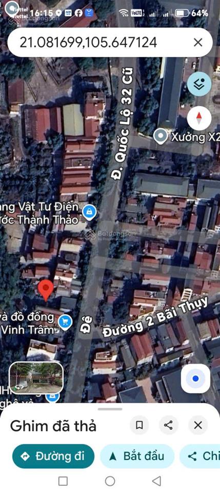 Chính chủ bán đất đường phùng, 40m2, ngõ thông trước sau, giá 3,12 tỷ