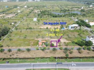 Lô đất siêu vip nhất, 2 mặt tiền kdc daresco, mặt tiền vành đai n1, nhìn ra tl823 dì về tphcm