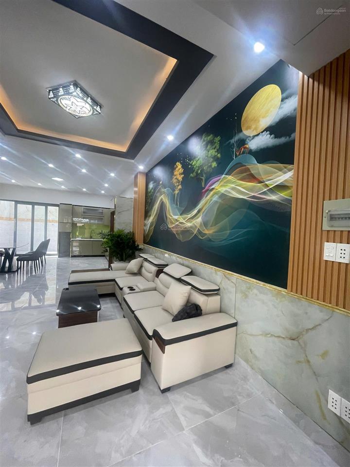 Nhà 3 tầng phúc an city, sổ hồng riêng, hoàn công, full nội thất xịn, 3pn, cạnh hóc môn
