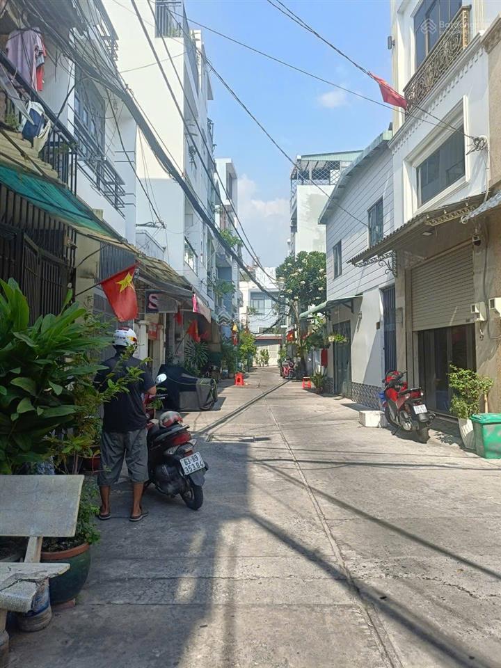 48m2. hxh thẳng 6m đường tân quý hẻm thông. quận tân phú. dt 4x12m. nhà 5 tầng mới. giá 8,2 tỷ tl