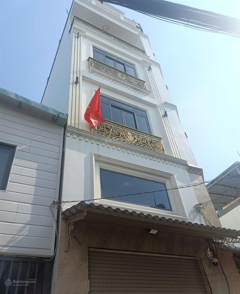 48m2. hxh thẳng 6m đường tân quý hẻm thông. quận tân phú. dt 4x12m. nhà 5 tầng mới. giá 8,2 tỷ tl