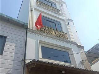 48m2. hxh thẳng 6m đường tân quý hẻm thông. quận tân phú. dt 4x12m. nhà 5 tầng mới. giá 8,2 tỷ tl