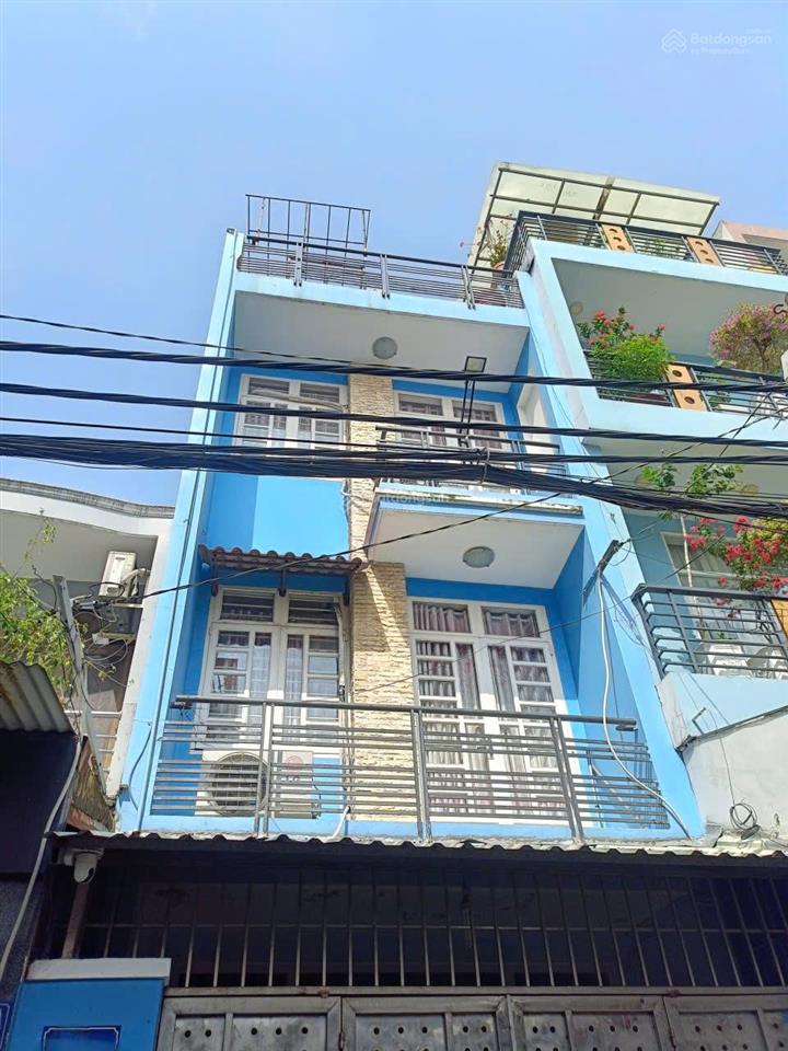 (66m2. )hxh thẳng 5m đường gò dầu. q tân phú. dt 4x17m. nhà 4 tầng mới. giá 7,6 tỷ tl