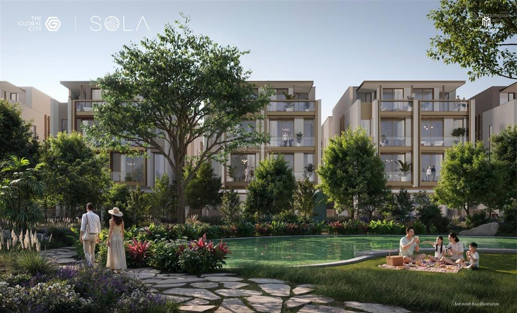 Bán nhà biệt thự, liền kề liền quận 2  biệt thự sola, the global city