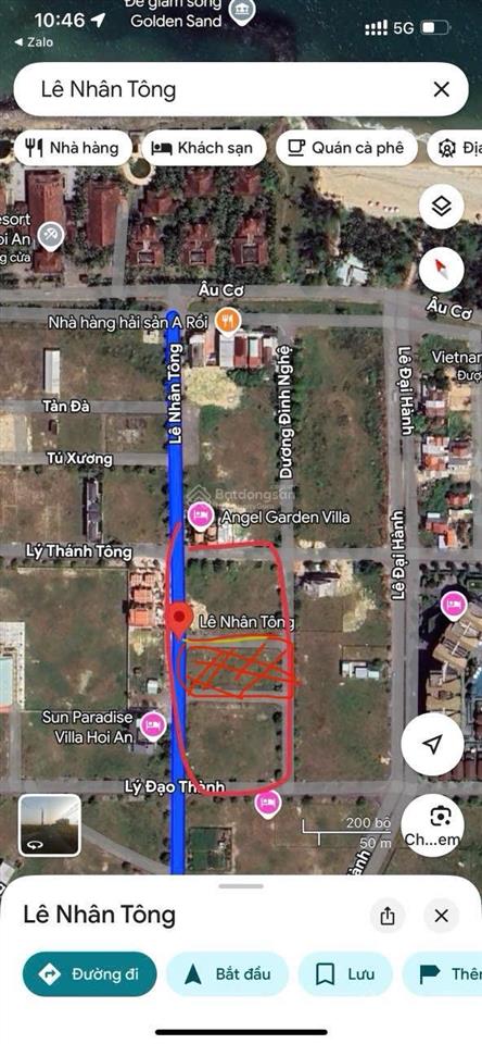 Bán đất nền dự án tại 4 mặt tiền lê nhân tông, 50 tỷ, 1800 m2, hàng hiếm chính chủ