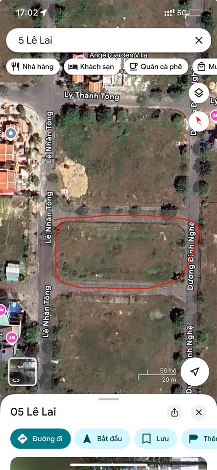 Bán đất nền dự án tại 4 mặt tiền lê nhân tông, 50 tỷ, 1800 m2, hàng hiếm chính chủ