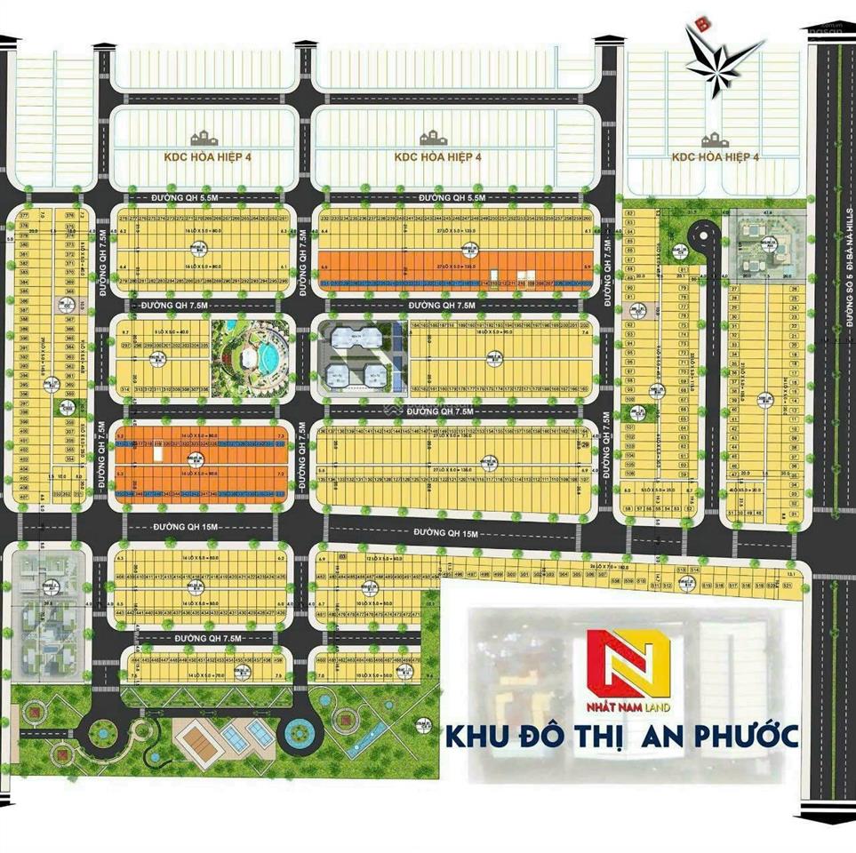 Bán lô đất hướng đông bắc đường 15m b1 hồng phước