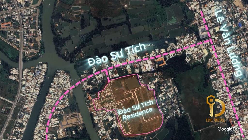 Đất trong kdc đào sư tích residence giai đoạn mới sổ hồng 5x19m, giá 7 tỷ