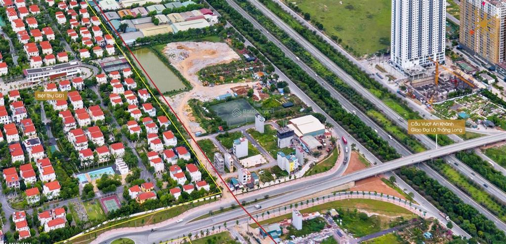 Bán lô đất phân lô 45m2 phú vinh sát kđt mailand mặt tiền khủng 6 mét