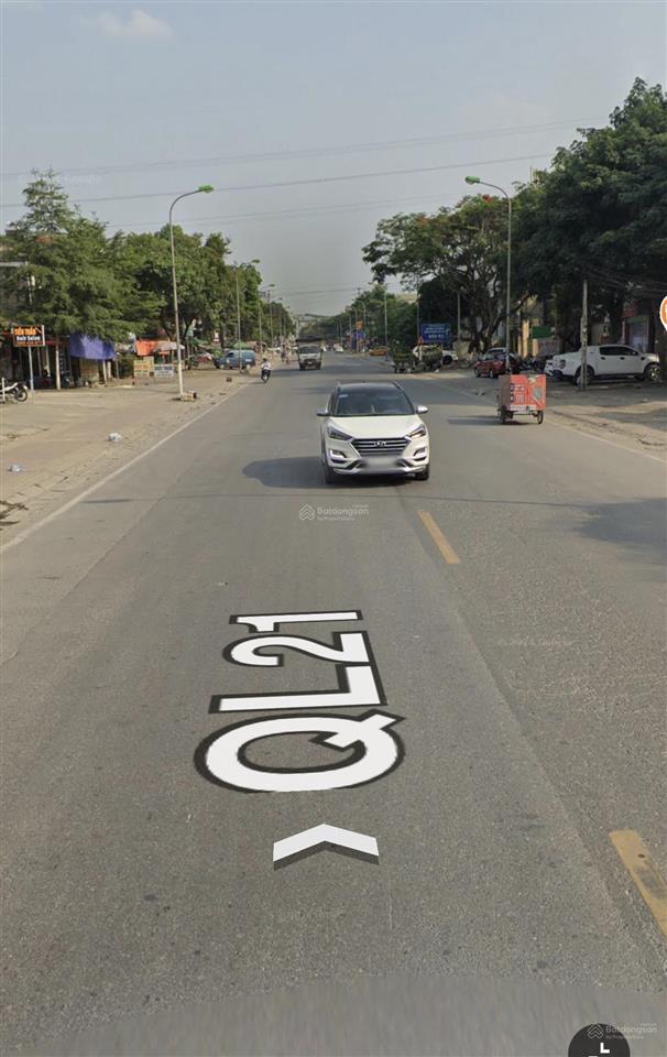 Bán đất mặt phố ql21a trung tâm xuân mai, dt 345m2 giá 29tr/m2, sổ hồng sẵn công chứng trong ngày