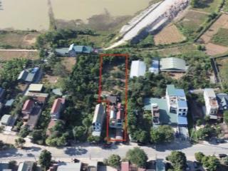 Cần bán lô đất mặt đường tl 421b và dh09.tổng dt 1721m2 sẵn 2 nhà 3 tầng giá 32 tỷ tại phú cáthn