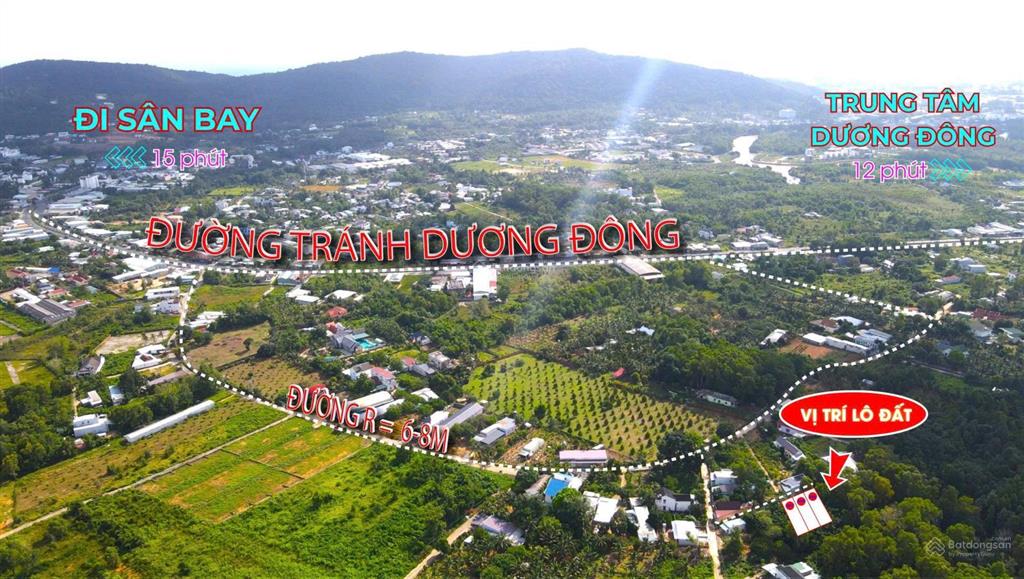 Bán lô đất đầu tư trung tâm phú quốcsuối đáfull thổ cư  giá chỉ hơn 1 tỷ