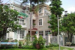 Bán bt nam viên pmh q7 dt 275,2m2 giá nội thất cơ bản giá 80 tỷ  0938 775 *** mr an
