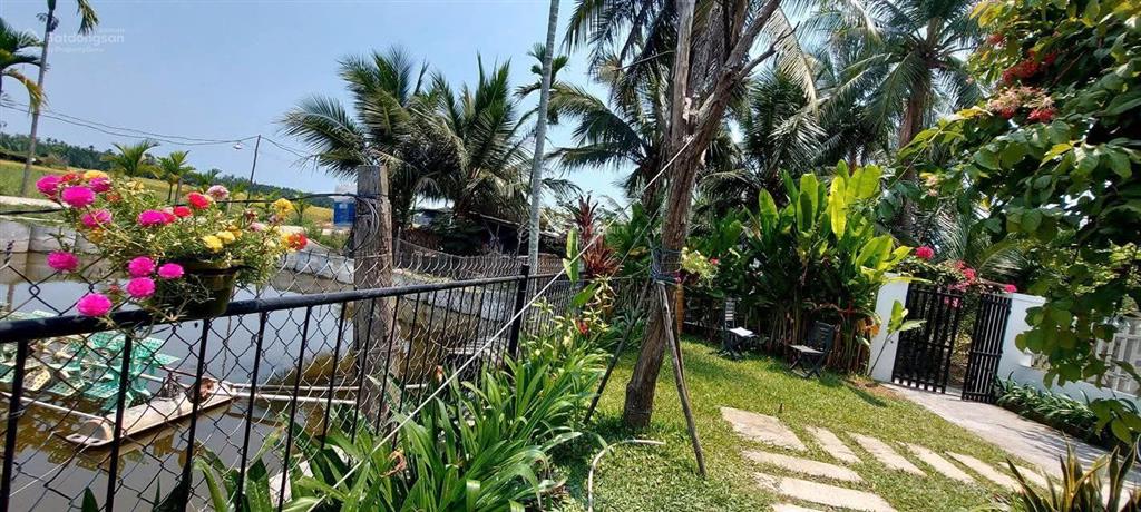 Nhà vườn view lúa cẩm thanh ngang 8m đẹp giá tốt