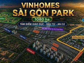 Hàng độc quyền, vinhomes saigon park hocmôn nhà phố 1 trệt 3 lầu full giá chỉ 6tỷ1, gần trường học