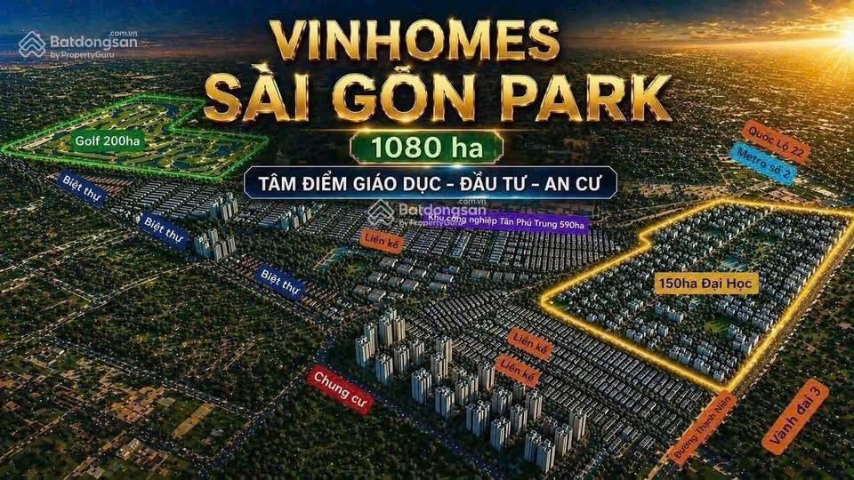 Giỏ hàng độc quyền vinhomes hoc hocmon căn góc 2 mặt tiền 42m, view kênh, giá 9tỷ280tr ngay vincom