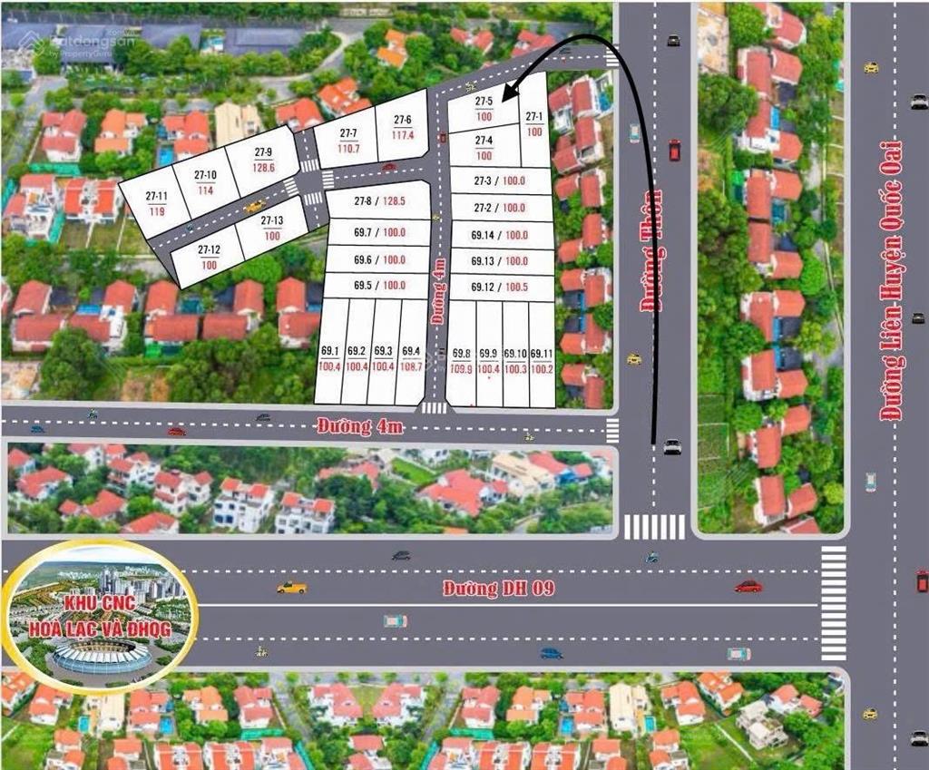 Chính chủ cần bán 100 mét đất full thổ cư giá chỉ 2 tỷ 7 có thương lượng .