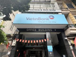Cho thuê văn phòng dt 105m tòa nhà 81+83 lò đúc, cạnh chung cư 93 lò đúc