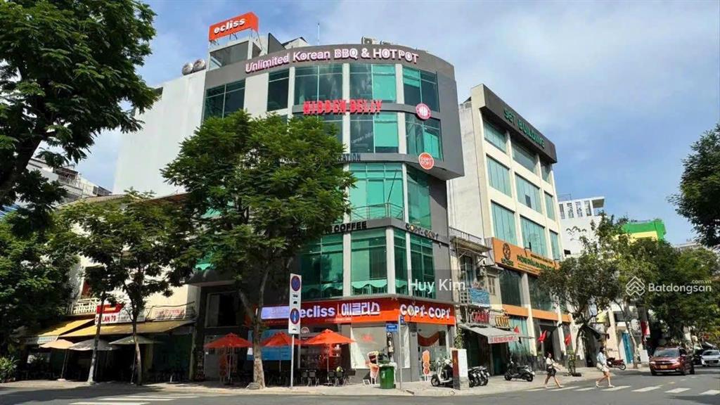 Góc 2 mặt tiền lê thị hồng gấm  yersin q1 7 tầng, hđ thuê 215 tr/th, giá 145 tỷ