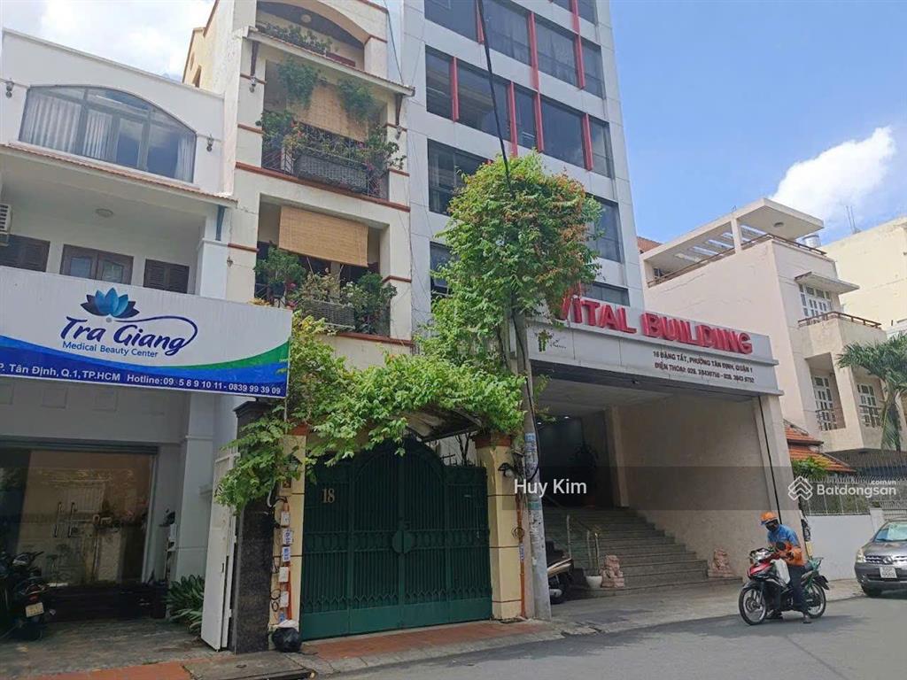 Bán nhà góc 3mt 18bis đặng tất, p. tân định, q.1 (4.2x22m  92.4m2), hđt spa 42.5tr, 39 tỷ tl