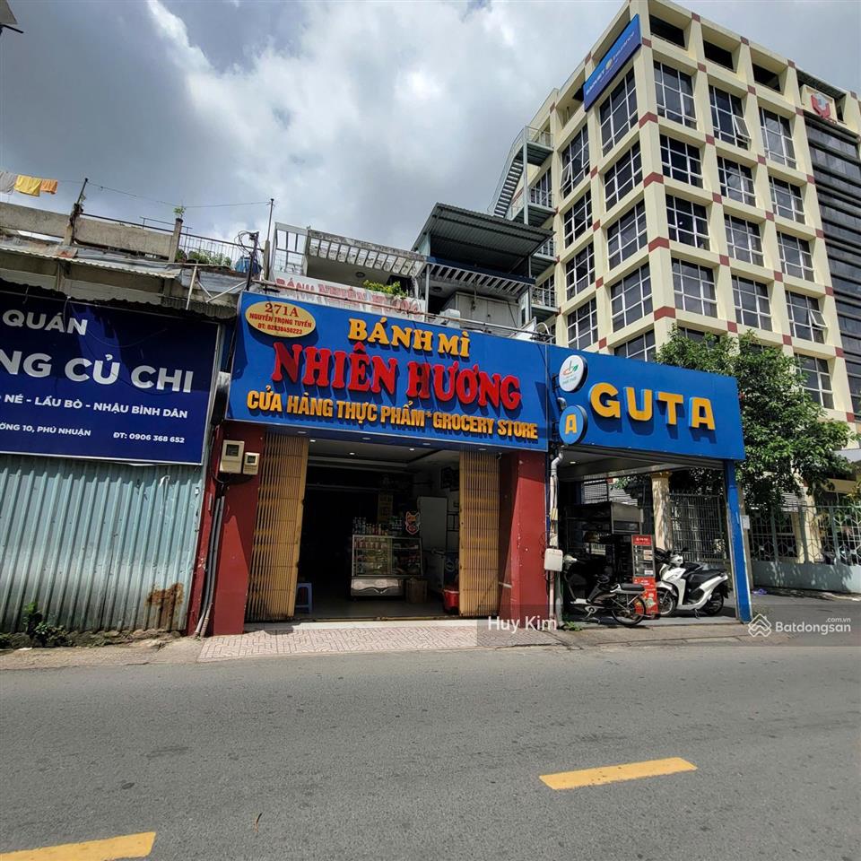 Bán nhà 3t mt 271a nguyễn trọng tuyển, phú nhuận (4.5x24.6m  110.7m2), giáp nvt, 30 tỷ tl