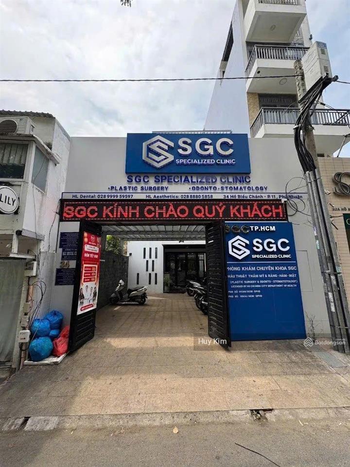 Bán nhà 5t mt 34 hồ biểu chánh, phú nhuận (6.8x36m  247.7m2, nở hậu), giảm còn 63 tỷ tl