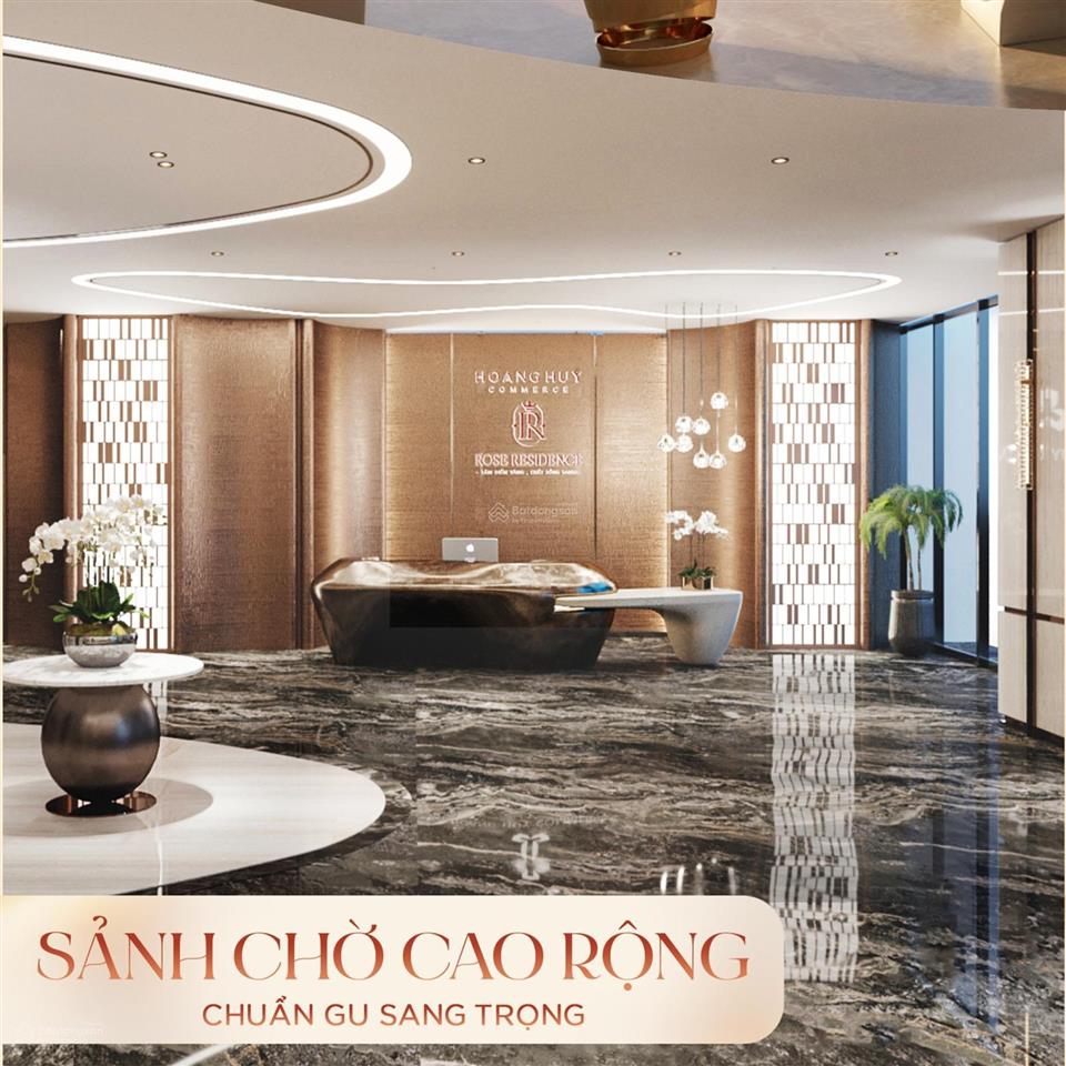 Bán căn 1.5pn tòa rose hoang huy commerce view tttp xem pháo hoa, giá cực tốt