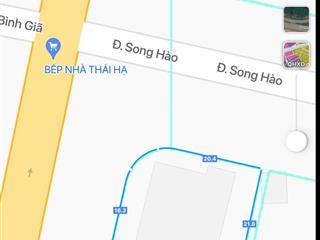 Bán lô góc 2 mặt tiền đường trần đại nghĩa và đường song hào, thuộc khu đô thị phú mỹ an