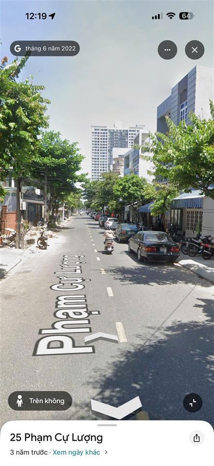 Phạm cự lượng  đất đẹp vuông vức  76m  ngang 4,3m  siêu phẩm xây căn hộ dòng tiền.