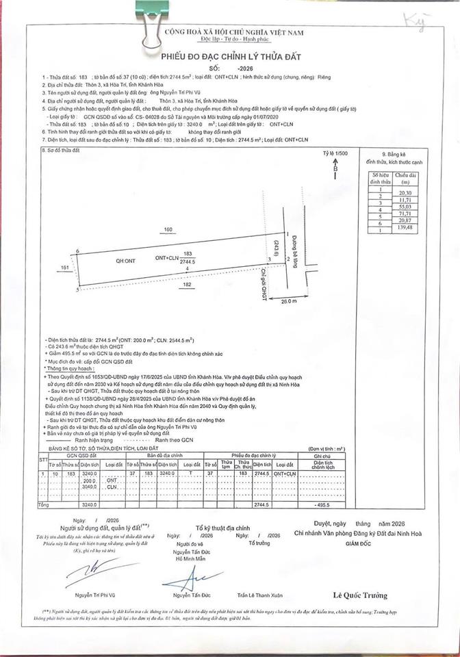 Chính chủ cần bán gấp vườn ở ninh hòa  sẵn nhà đẹp, đang vườn cây ăn trái trĩu quả.  0769 568 ***