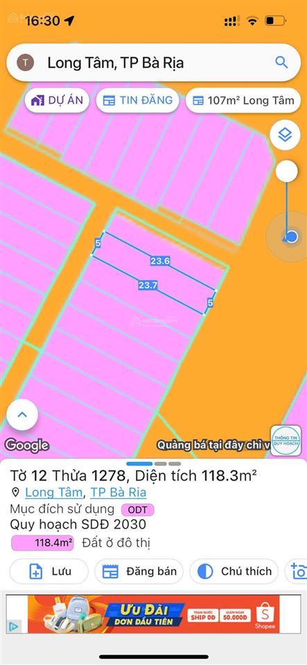 Bán nhà 1 trệt đường trần phú tâm long tp hcm