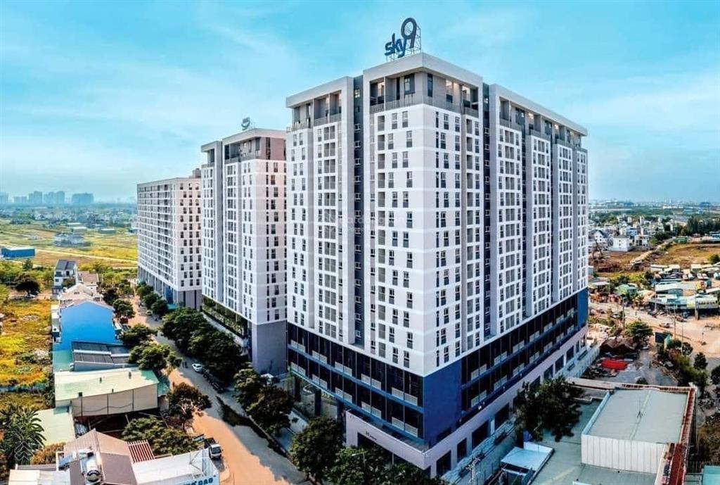 Cho thuê căn hộ sky 9, đường liên phường, quận 9 cũ 50m gồm 2 pn, 1 vệ sinh có đầy đủ nội thất