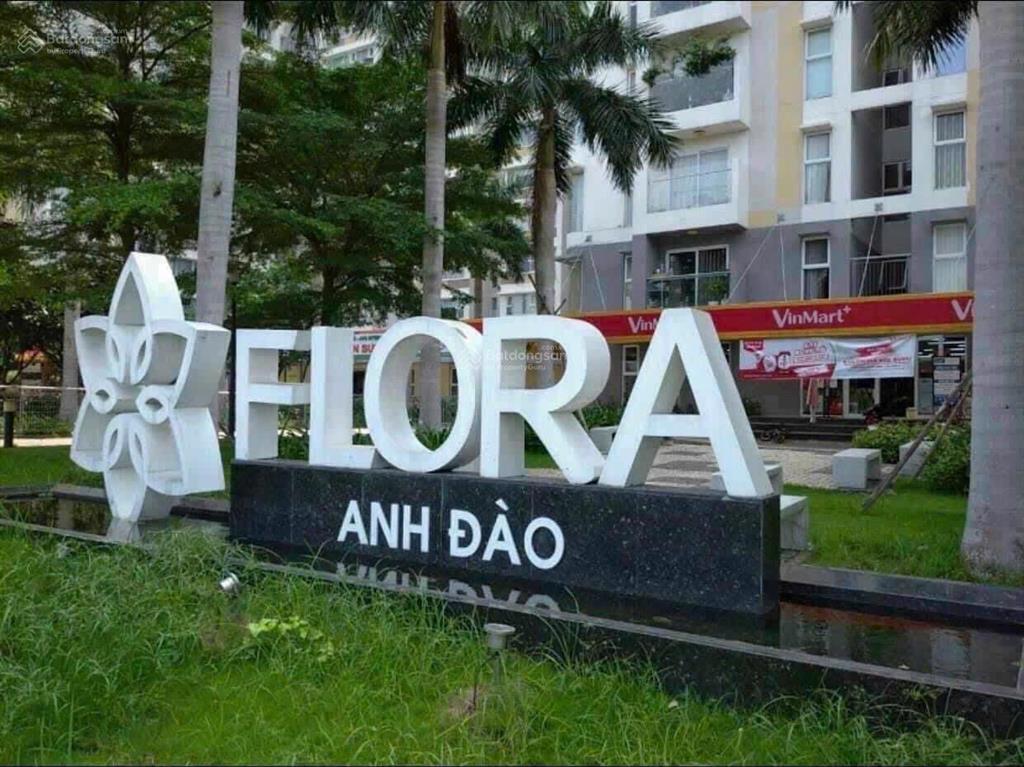 Cho thuê căn hộ flora anh đào, đường đỗ xuân hợp, quận 9 dt 55m gồm 1 pn + 1 và 1wc có nội thất.