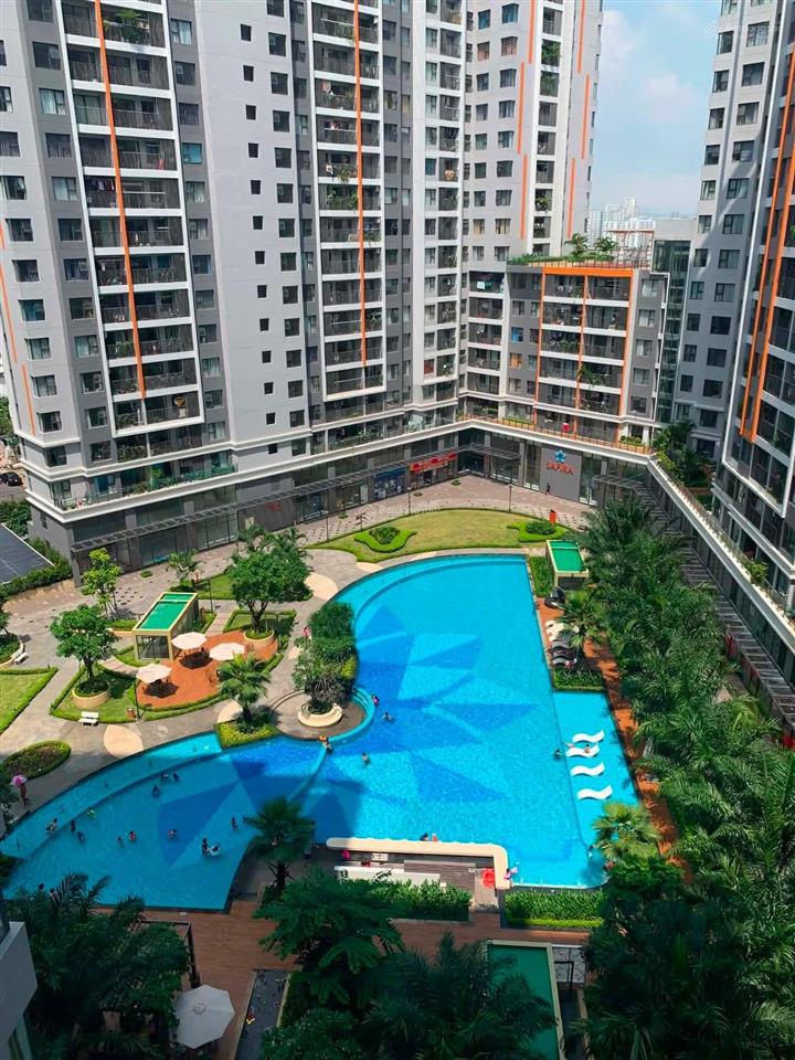 Cho thuê căn hộ safira khang điền. dt 68m gồm 2 pn, 2 vệ sinh đầy đủ nội thất. 10tr/tháng