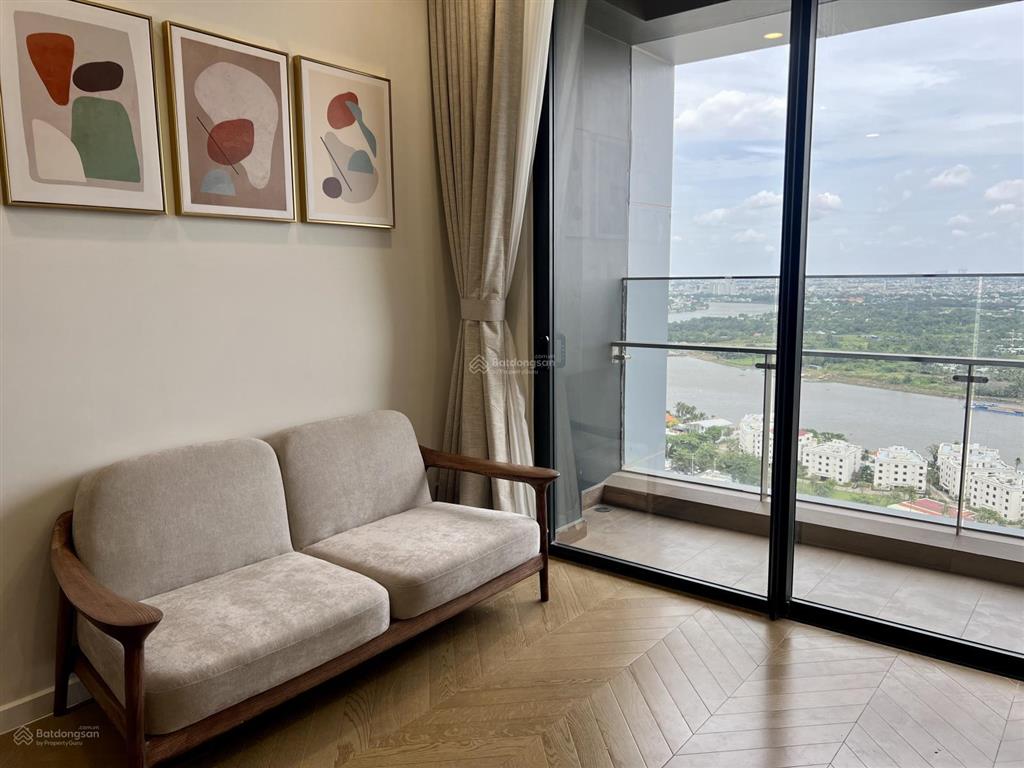 Toà west 2pn view sông nhà full nội thất