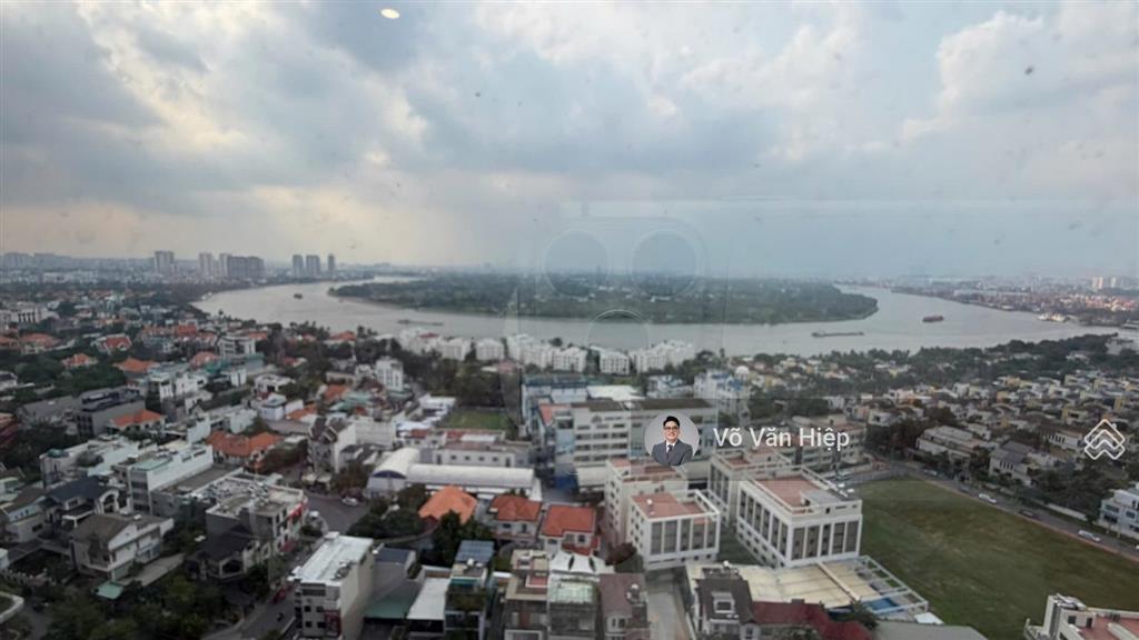 View sông 2 phòng ngủ nhà trống cho thuê giá 33 triệu lumiere riverside