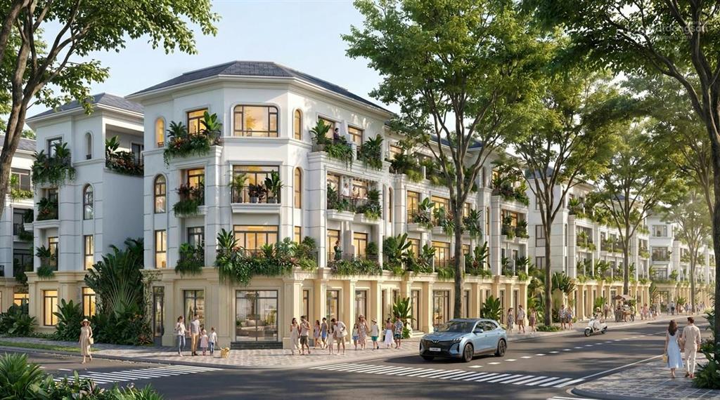 Nhà phố vinhomes sài gòn park hóc môn  giá chỉ từ 4,854 tỷ/căn, mua trực tiếp phòng kinh doanh cđt