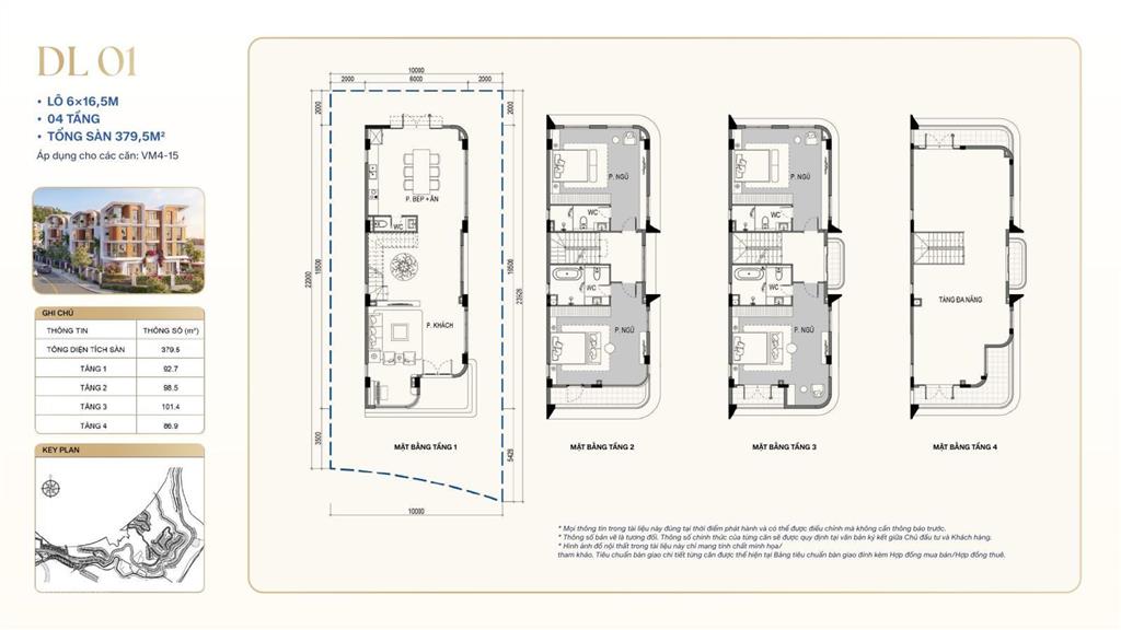 Vinhomes hải vân bay đà nẵng  giá từ 5.3 tỷ, trả trước 1 tỷ/căn nhà 4 tầng, hỗ trợ vay lãi suất 0%