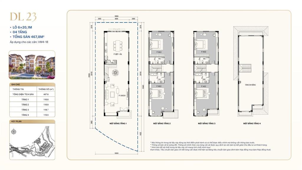 Vinhomes hải vân bay đà nẵng  giá từ 5.3 tỷ, trả trước 1 tỷ/căn nhà 4 tầng, hỗ trợ vay lãi suất 0%