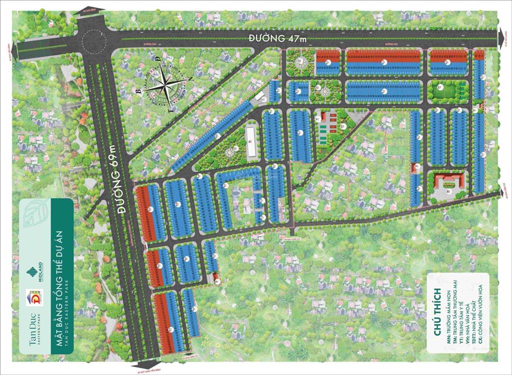 Chính chủ bán lô đất tại kđt tấn đức jsc giá chỉ 1.6 tỷ