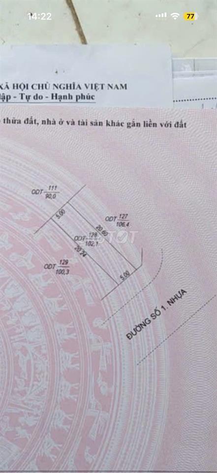 Đất Chợ Cái Sao - An Giang 4.5 tỷ - chủ cần ra nhanh, thương lượng tốt