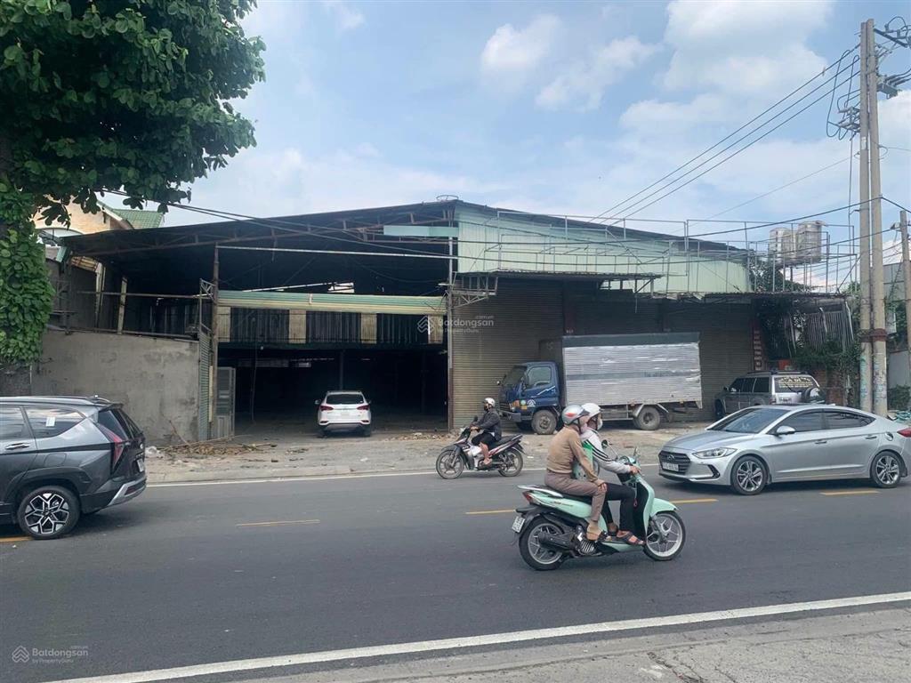 Cho thuê xưởng 1000m2 mặt tiền đường hoàng hữu nam, quận 9